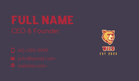 Wild Grizzly Bear Business Card Image Preview