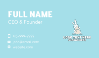 Egg Hug Easter Bunny Business Card Image Preview