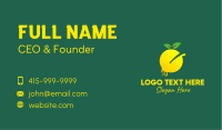 Organic Lemon Juice  Business Card Image Preview