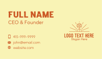 Rustic Forest Tree Business Card Image Preview