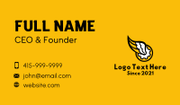 Angel Gear Wings Business Card Preview