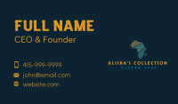 Tribal African Map Business Card Image Preview