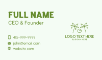 Tropical Minimalist Photography Business Card Preview