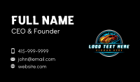 Automobile Cleaning Garage Business Card Preview