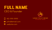 Dragon Fire Gaming Business Card Image Preview