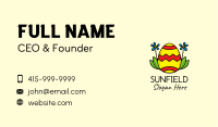 Sunflower Easter Egg Business Card Image Preview