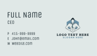 Masculine Necktie Man Business Card Image Preview