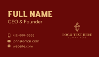 Monarch Royal Shield Business Card Design