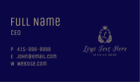 Royal Crown Ornament Business Card Image Preview
