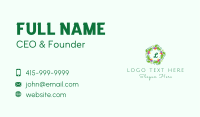 Colorful Wreath Lettermark Business Card Image Preview
