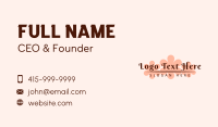 Flower Fashion Beauty Business Card Image Preview