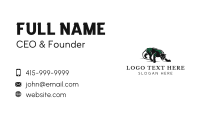 Panther Wild Animal Business Card Image Preview