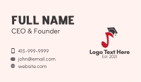 Music Note School  Business Card Image Preview