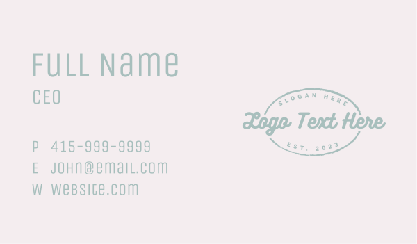 Dainty Pastry Shop Business Card Design Image Preview