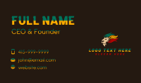 Jamaican Wild Lion Business Card Image Preview