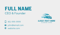 Logistic Truck Express Business Card Image Preview