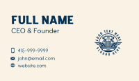 Automobile Garage Mechanic Business Card Preview