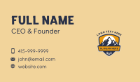 Mountain Forest Summit Business Card Preview