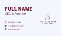 Mother Postpartum Maternity Business Card Image Preview