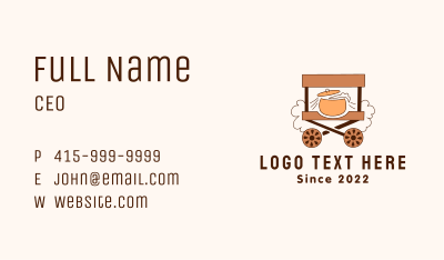 Hot Pot Food Market Business Card Image Preview