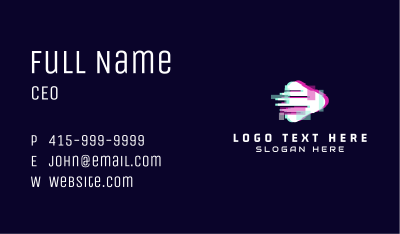 Digital Media Player Button Business Card Image Preview