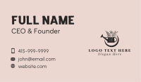 Leaves Gardening Plant Business Card Image Preview