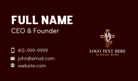 Sacred Cross Dove Business Card Preview