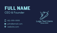 Minimalist Sneaker Laces Business Card Image Preview