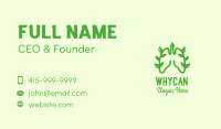 Green Lungs Vine Business Card Image Preview