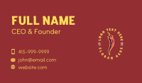 Spicy Chili Cartoon Business Card Preview