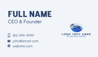 Cruise Ship Travel Business Card Image Preview