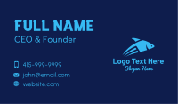 Blue Flying Fish Business Card Image Preview