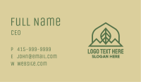 Green Leaf Mountain Business Card Image Preview