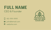 Green Leaf Mountain Business Card Image Preview