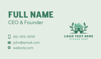 House Plant Landscaping Business Card Image Preview