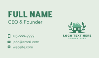 House Plant Landscaping Business Card Preview