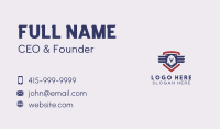 USA Eagle Shield Business Card Design