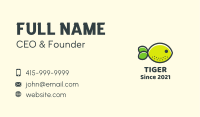 Citrus Lemon Fish  Business Card Image Preview