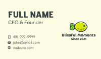 Citrus Lemon Fish  Business Card Image Preview