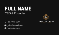 Luxury Fine Dining Business Card Preview