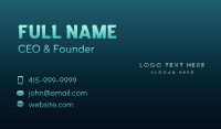 Generic Technology Business Business Card Preview