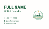 Landscaper Lawn Mowing Business Card Preview