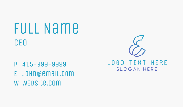 Generic Technology Agency Business Card Design Image Preview