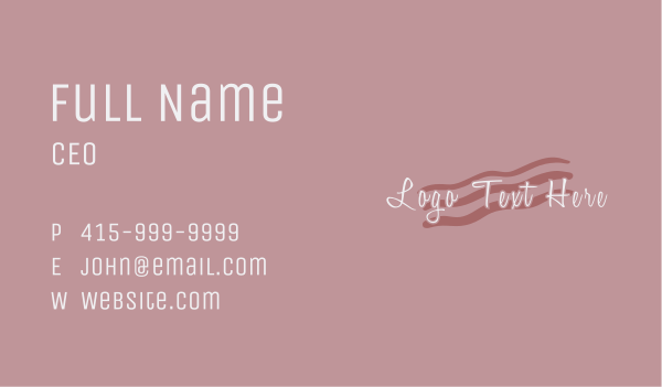 Signature Cosmetic Lipstick  Business Card Design Image Preview
