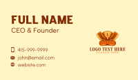 Butcher Steak Knife Business Card Preview