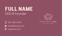 Jewelry Crystal Sparkle Business Card Design