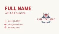 Rodeo Farm Bull Business Card Design