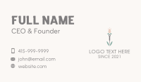 Flower Acupuncture Wellness  Business Card Image Preview