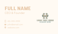 Western Bar Pub Business Card Design