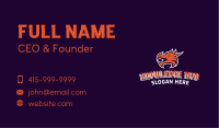 Dragon Mascot Sports Business Card Image Preview